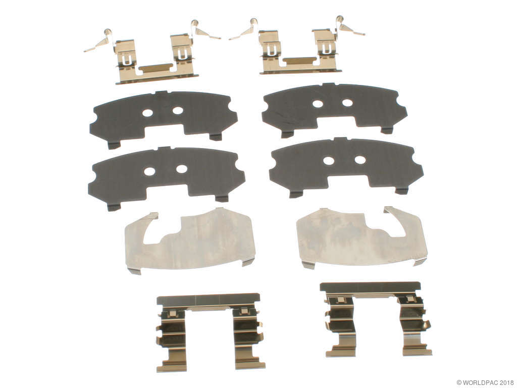 2002-2004 INFINITI I35 Disc Brake Hardware Kit - Front (Genuine)