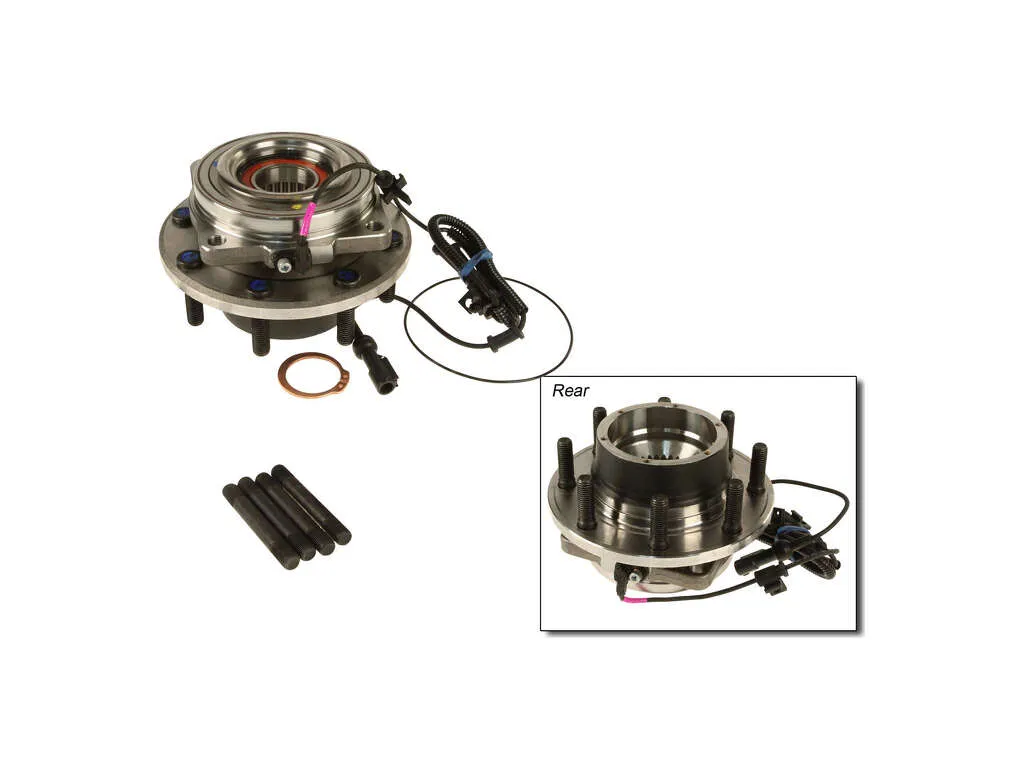 2006-2007 Ford F-250 Super Duty Wheel Bearing and Hub Assembly - Front (Motorcraft)