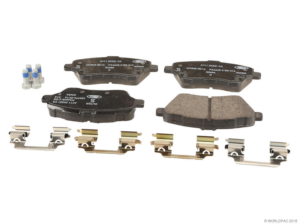 2014-2019 Ford Fiesta Disc Brake Pad Set - Front (Motorcraft)