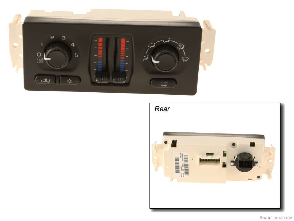 2005-2006 GMC Sierra 3500 HVAC Control Panel (ACDelco)