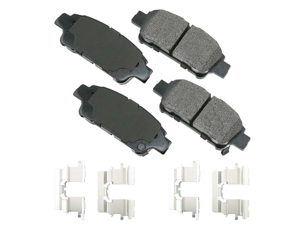 2004-2010 Toyota Sienna Disc Brake Pad Set - Rear (Akebono)
