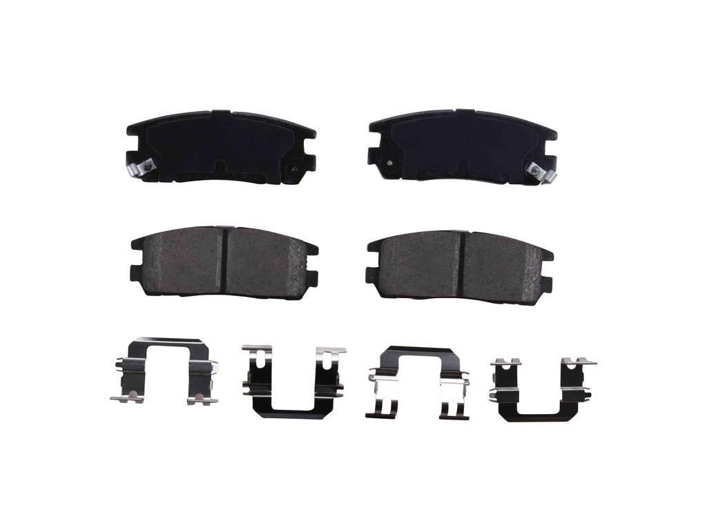 2002-2004 Isuzu Axiom Disc Brake Pad Set - Rear (Bosch)
