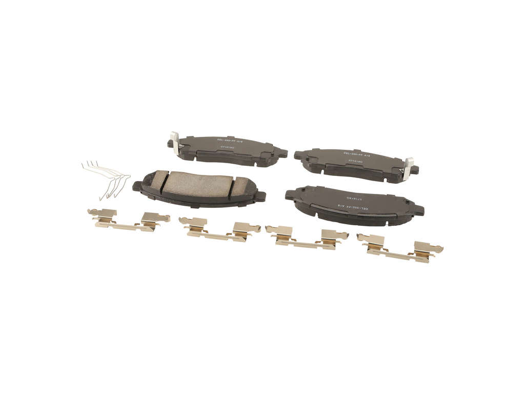 2011-2017 Nissan LEAF Disc Brake Pad Set - Front (ACDelco)