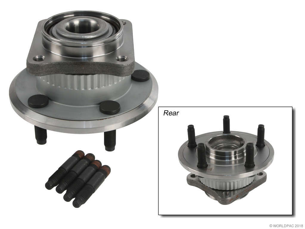 2006-2010 Jeep Commander Wheel Bearing and Hub Assembly - Rear (NTN)