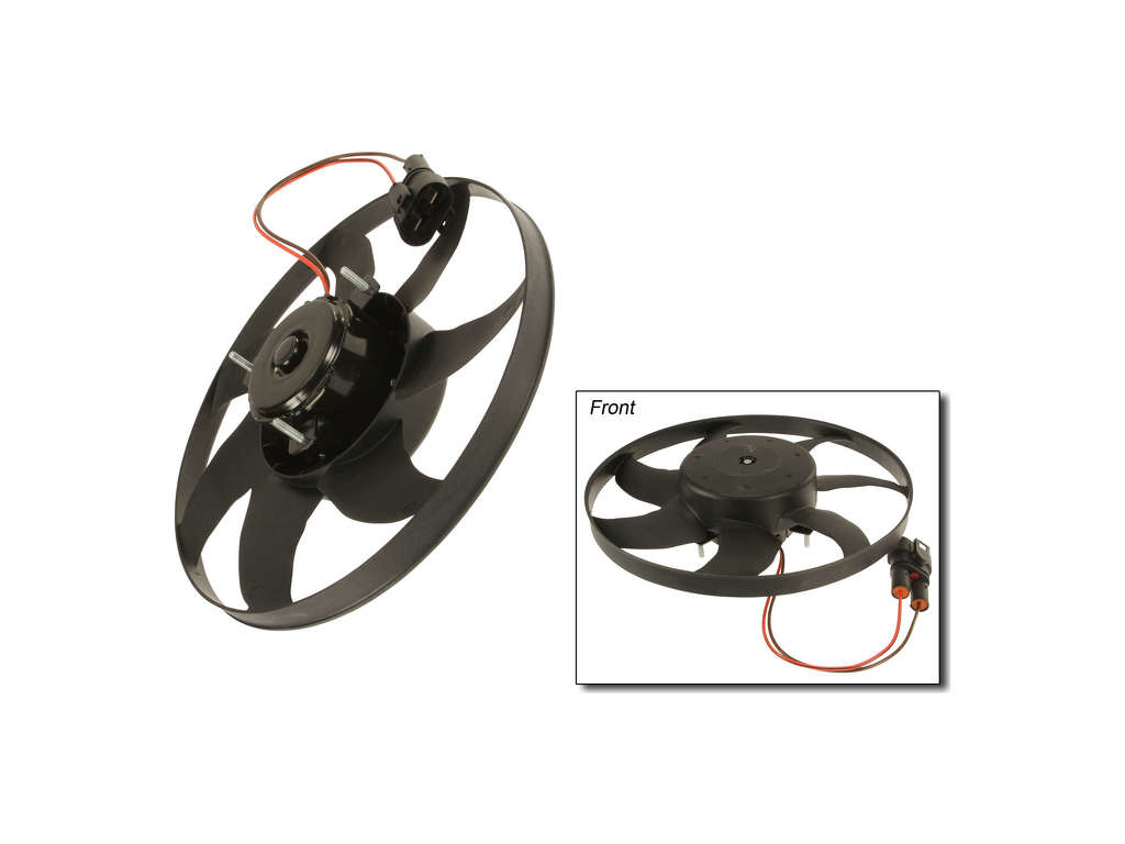 1997-2003 Volkswagen EuroVan Engine Cooling Fan Assembly (Autopart International)