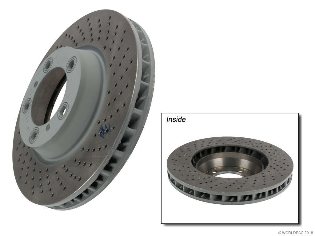 2001-2012 Porsche 911 Disc Brake Rotor - Front Right (Sebro)