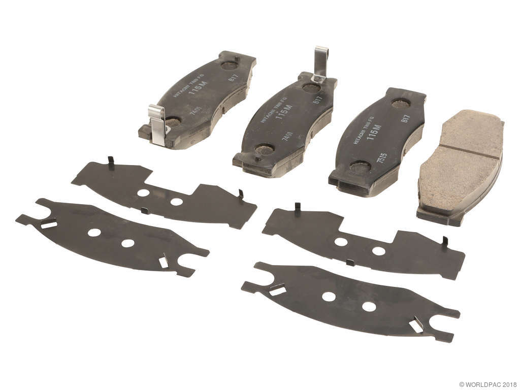 1982-1986 Nissan 720 Disc Brake Pad Set - Front (Hitachi)