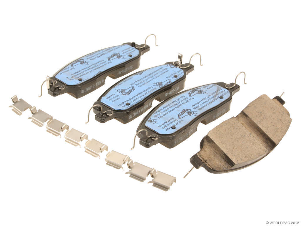 2010-2014 Ford Mustang Disc Brake Pad Set - Front (TRW)