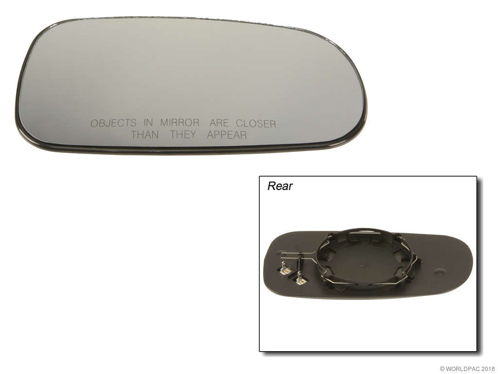 2003-2009 Saab 9-3 Side/Door Mirror Glass - Right (Dorman)