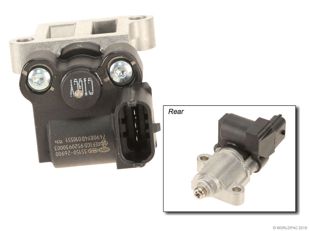 2006-2008 Hyundai Accent Fuel Injection Idle Air Control Valve (Original Equipment)
