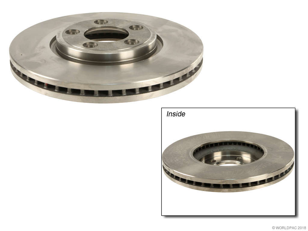 2006-2008 Jaguar S-Type Disc Brake Rotor Set - Front (Eurospare)