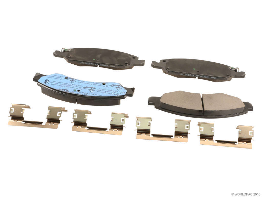 2015-2020 Chevrolet Suburban Disc Brake Pad Set - Front (ACDelco)