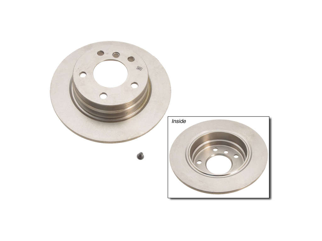 1992-1995 BMW 320i Disc Brake Rotor - Rear (Brembo)