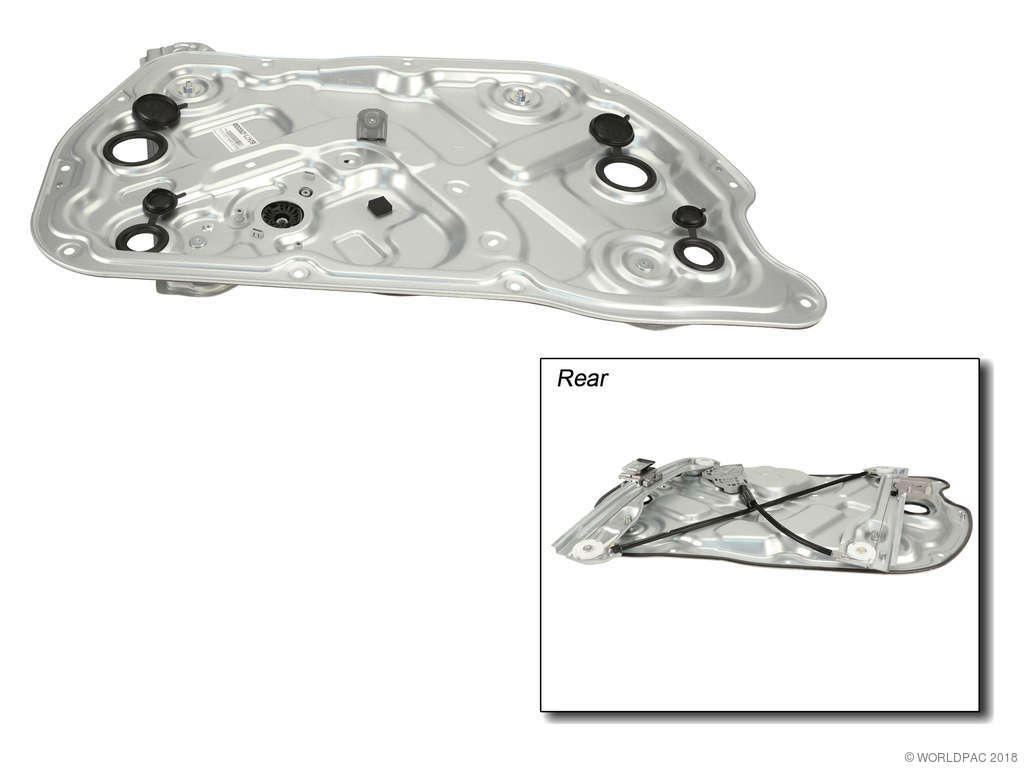 2010-2015 Hyundai Genesis Coupe Window Regulator - Front Left (Genuine)