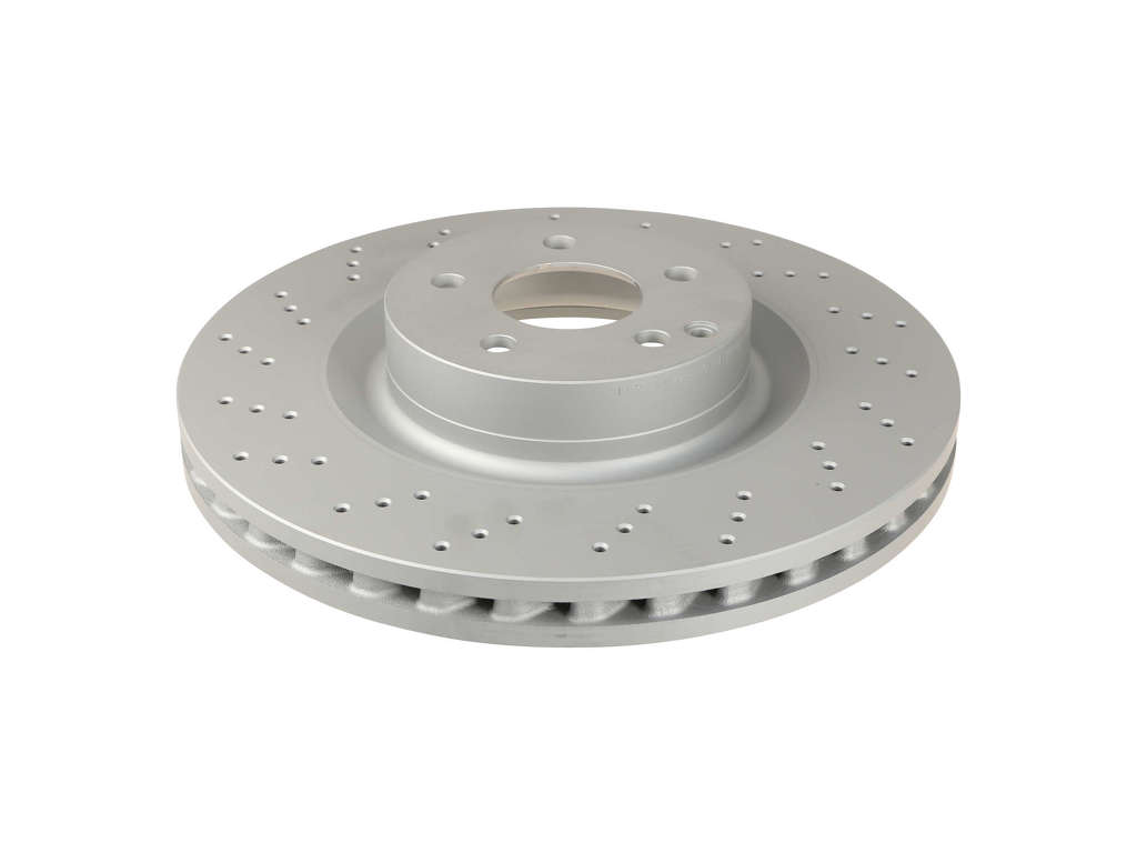 2007-2013 Mercedes-Benz S600 Disc Brake Rotor - Front (Zimmermann Coated)