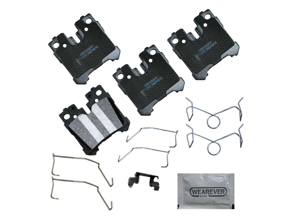 2008-2016 Lexus LS600h Disc Brake Pad Set - Rear (CARQUEST)