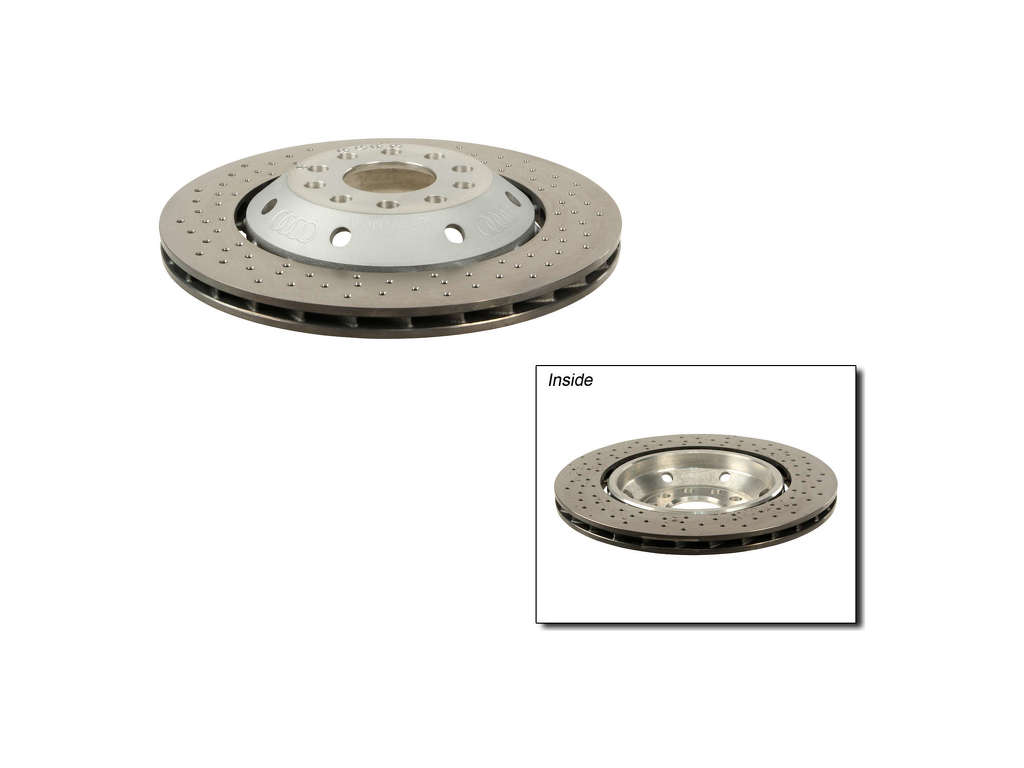 2003-2004 Audi RS6 Disc Brake Rotor - Rear Right (SHW Performance Germany)