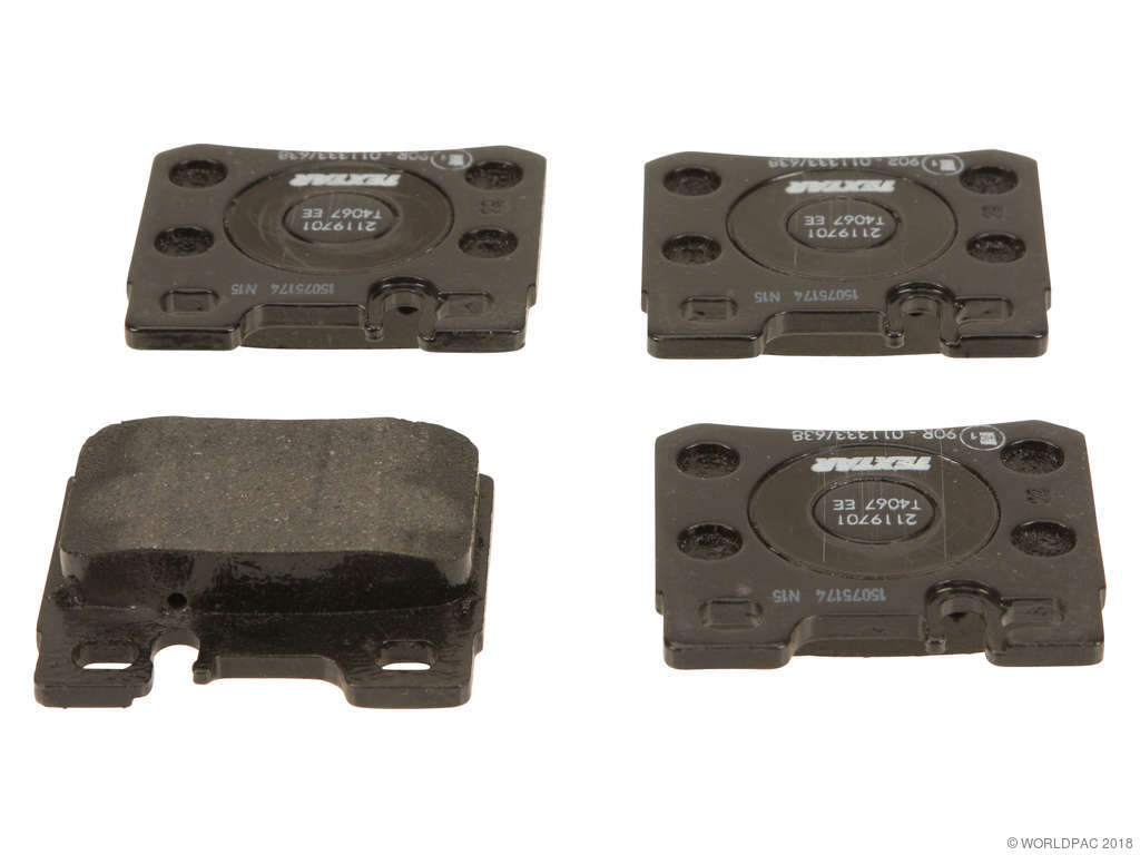 1996-2000 Mercedes-Benz C280 Disc Brake Pad Set - Rear (Textar)