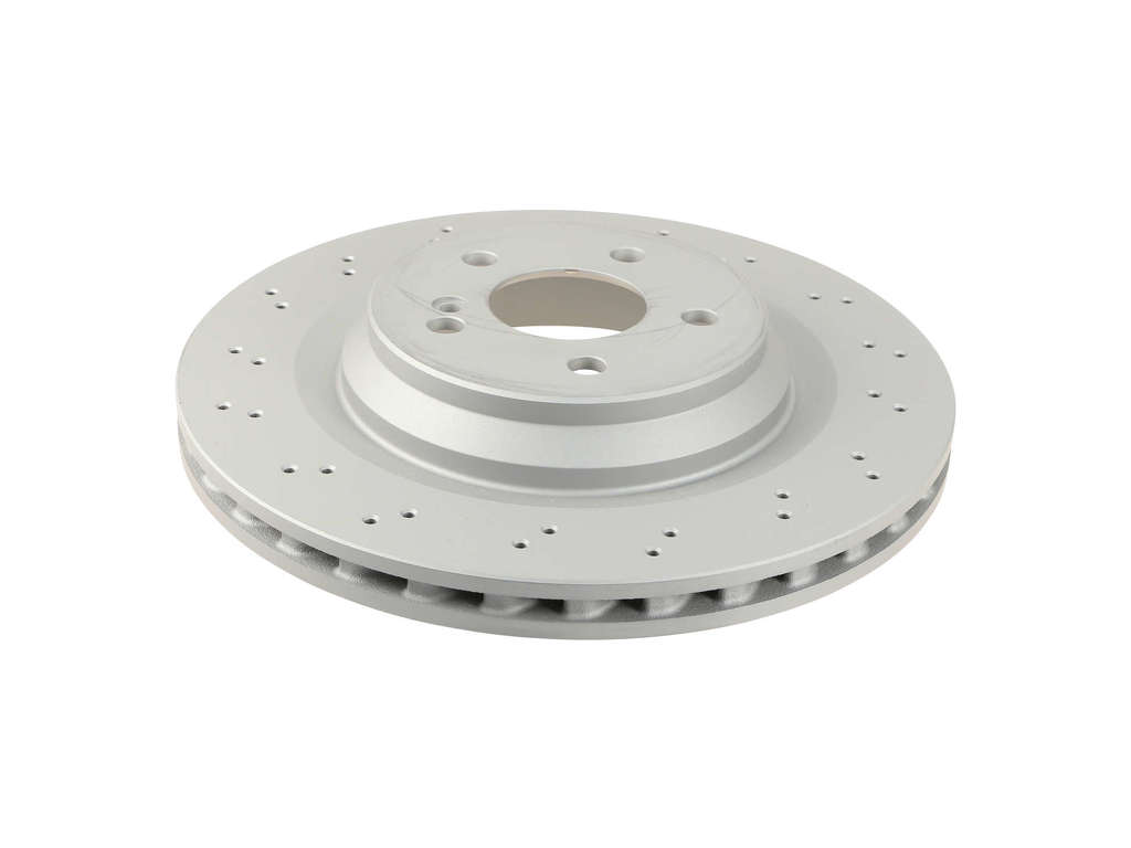 2004-2011 Mercedes-Benz SL600 Disc Brake Rotor - Rear (Zimmermann Coated)