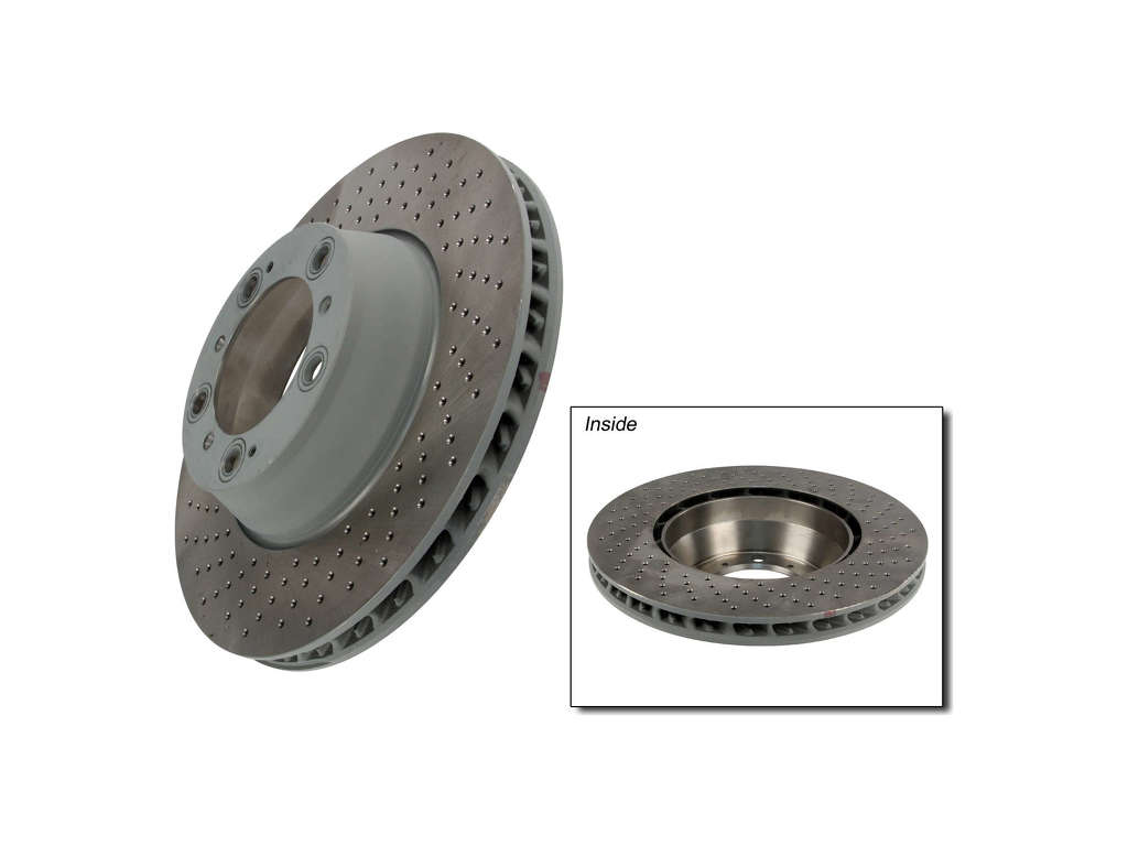 2001-2016 Porsche 911 Disc Brake Rotor - Rear Left (Sebro)