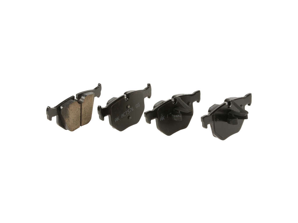 2007-2013 BMW 335i Disc Brake Pad Set - Rear (Akebono)