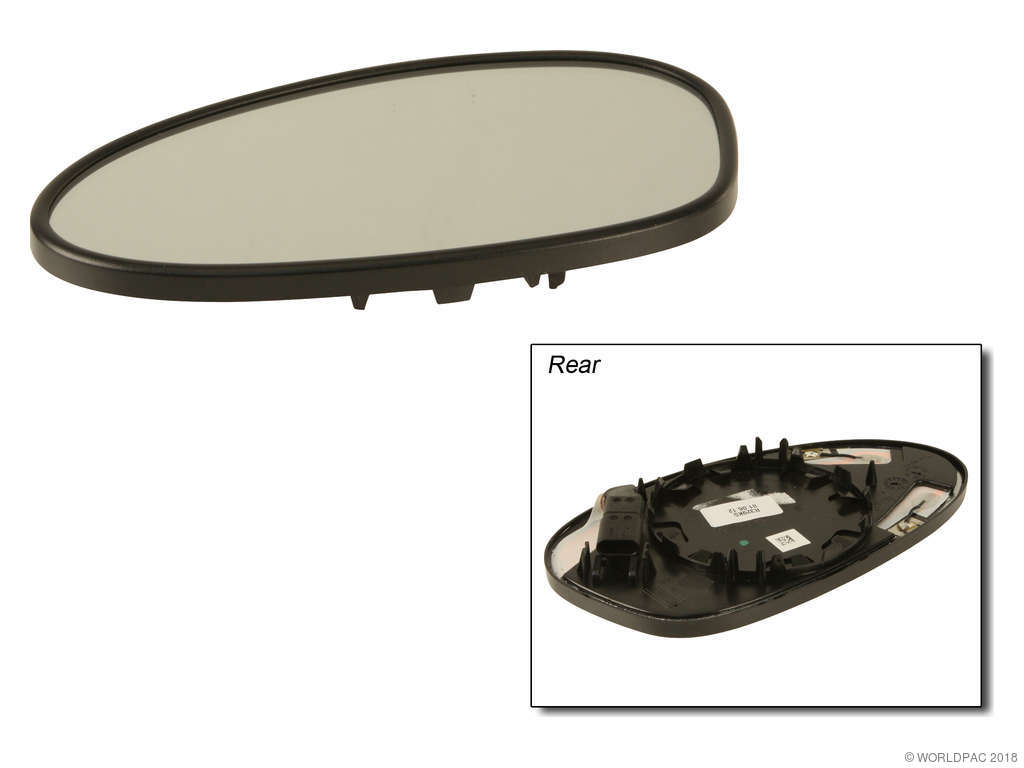 2007-2009 BMW 335i Side/Door Mirror Glass - Left (ULO)