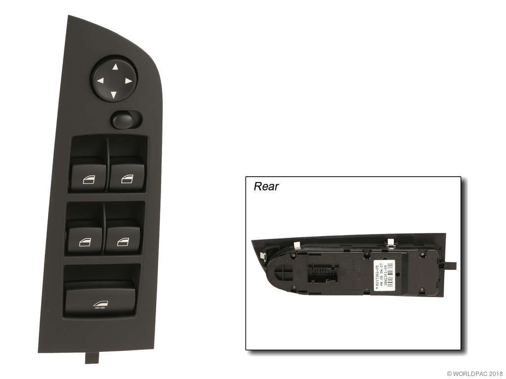 2007-2013 BMW 328i Door Window Switch - Front Left (Genuine)