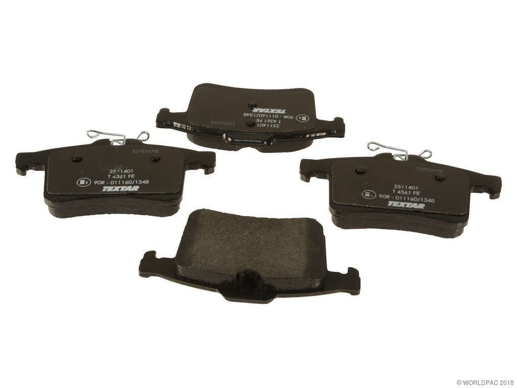 2010-2015 Jaguar XF Disc Brake Pad Set - Rear (Textar)