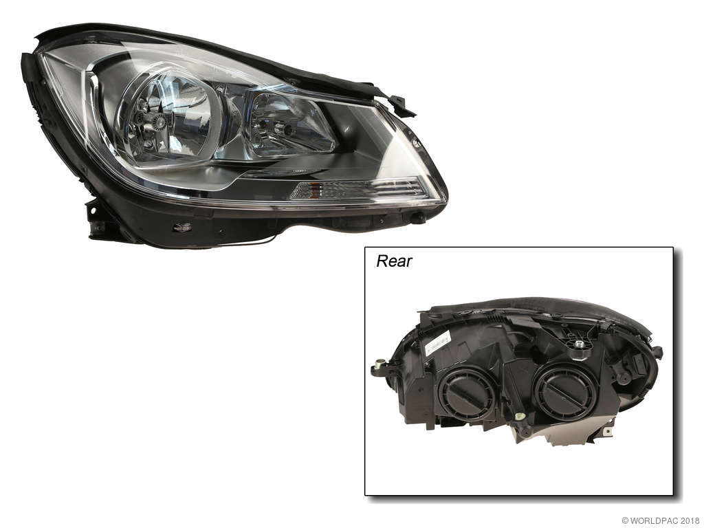 2012-2014 Mercedes-Benz C300 Headlight Assembly - Right (Magneti Marelli)