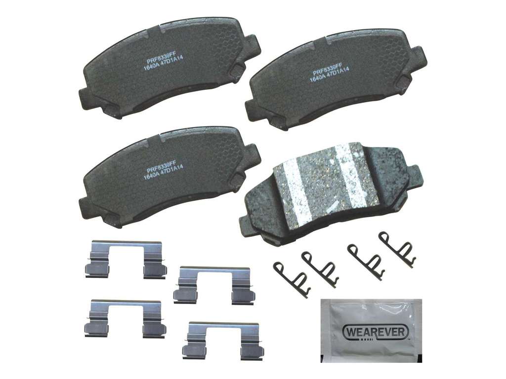 2021-2022 Jeep Cherokee Disc Brake Pad Set - Front (CARQUEST)