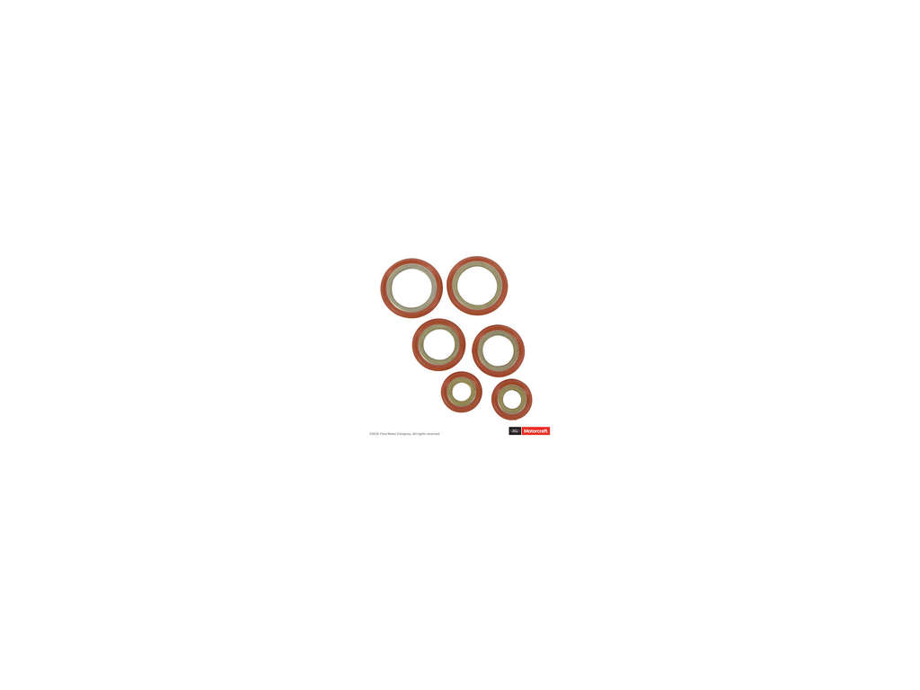 2020-2022 Lincoln Aviator A/C Condenser Seal Kit (Motorcraft)
