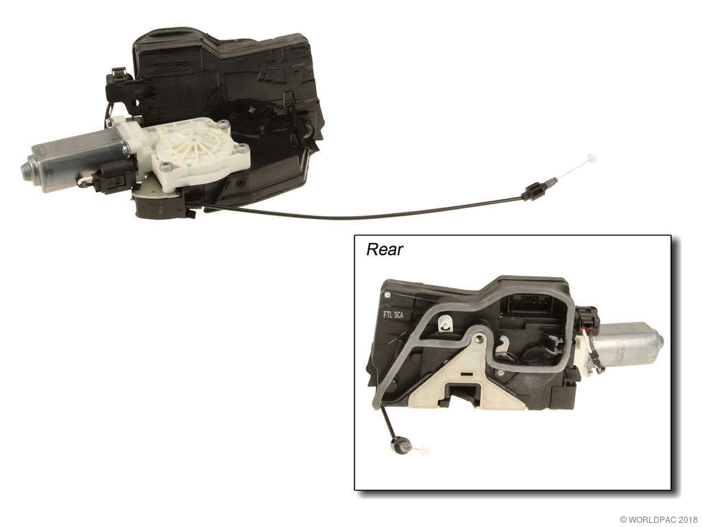 2006-2008 BMW 750i Door Latch Assembly - Front Left (Genuine)