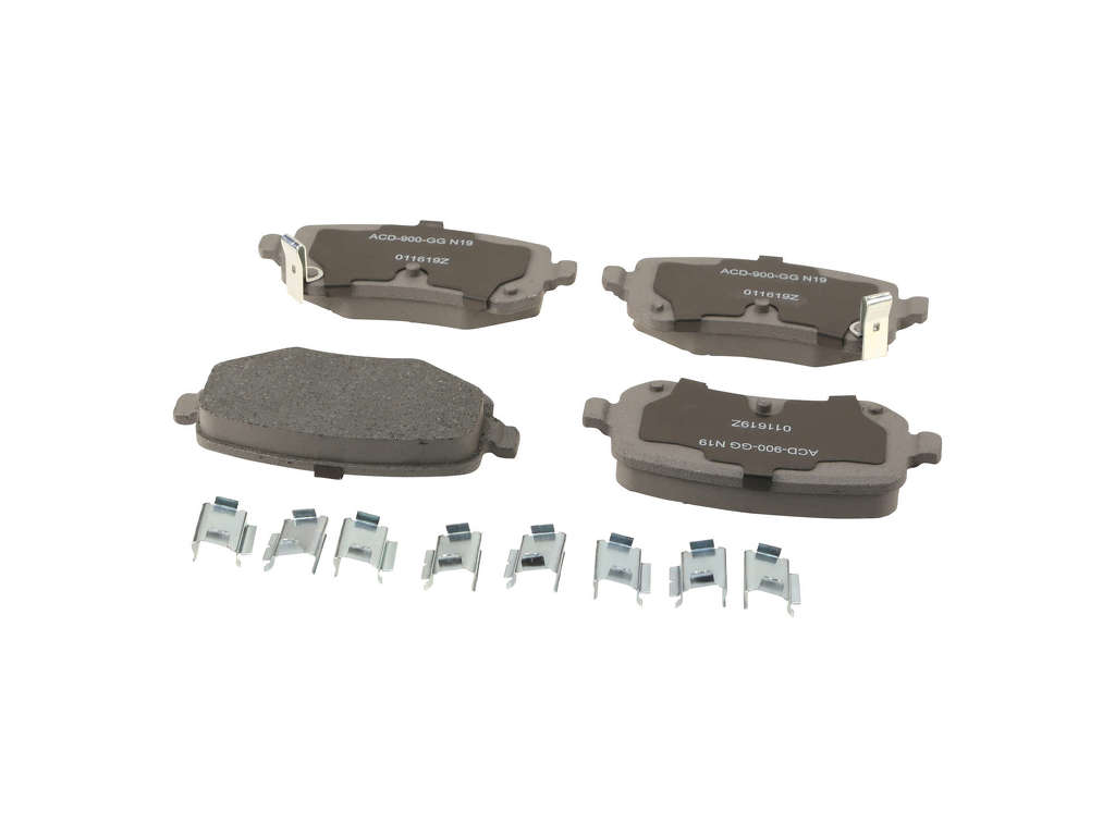 2011 Chrysler Town &amp; Country Disc Brake Pad Set - Rear (ACDelco)
