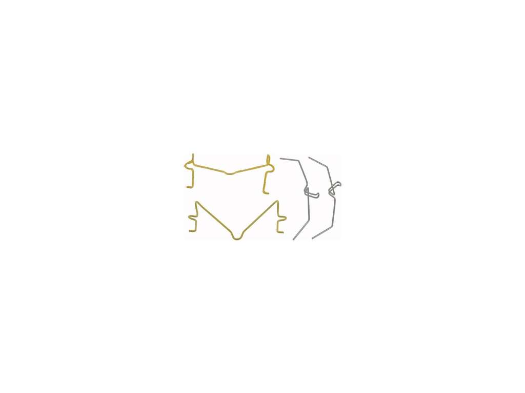 1979-1988 Toyota Pickup Disc Brake Hardware Kit - Front (Autopart International)