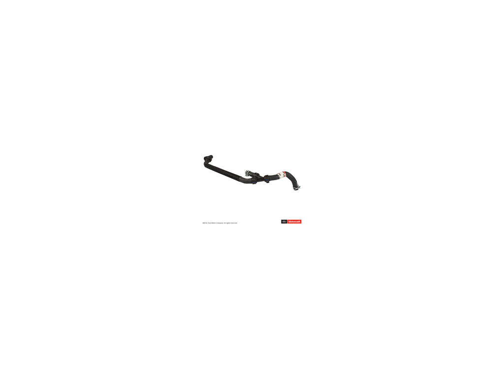 2015-2017 Lincoln Navigator Engine Coolant Reservoir Hose - Lower or Reservoir To Auxiliary Water Pump (Motorcraft)