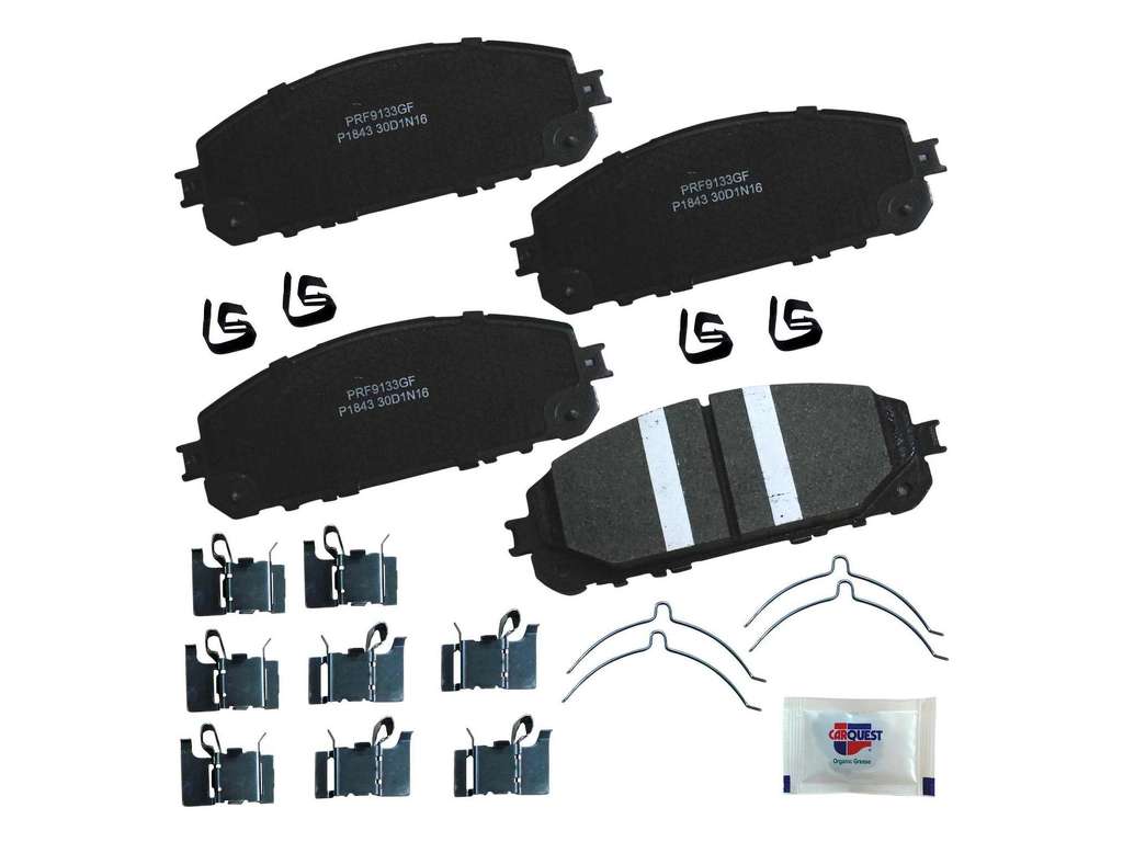 2014-2022 Jeep Cherokee Disc Brake Pad Set - Front (CARQUEST)