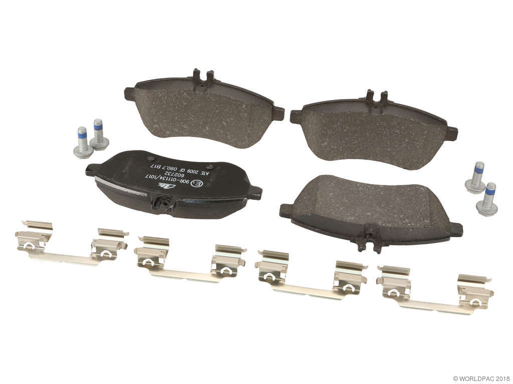 2008-2012 Mercedes-Benz C300 Disc Brake Pad Set - Front (ATE)
