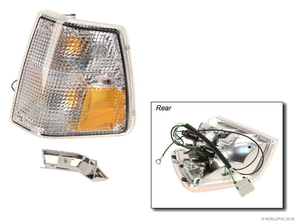 1986-1989 Volvo 244 Turn Signal Light Assembly - Front Left (Professional Parts Sweden)
