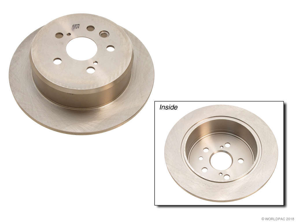 1990-1991 Lexus ES250 Disc Brake Rotor - Rear (Brembo)
