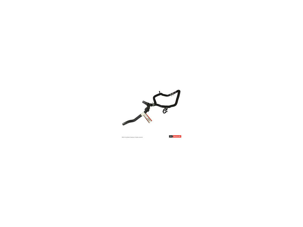 2013-2016 Lincoln MKZ Engine Coolant Reservoir Hose - Lower (Motorcraft)