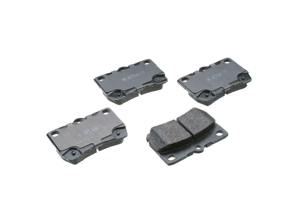 2006-2013 Lexus IS250 Disc Brake Pad Set - Rear (Akebono)