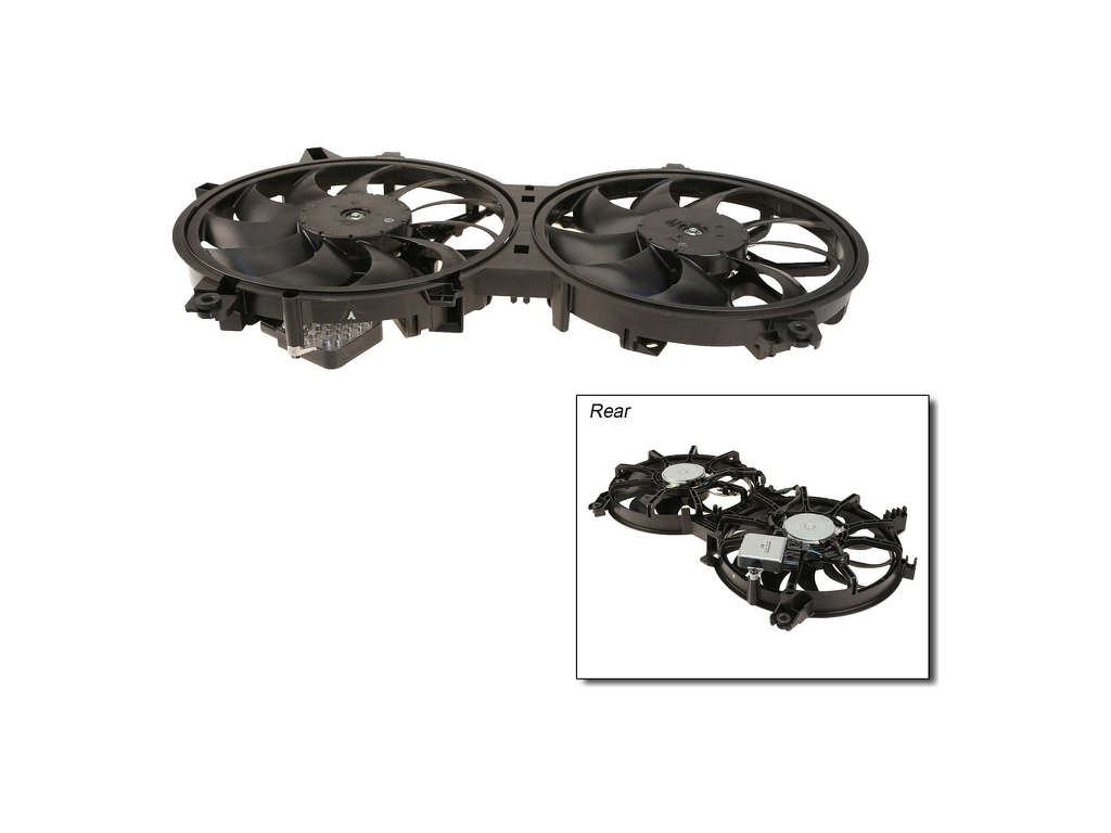 2010-2012 INFINITI EX35 Engine Cooling Fan Assembly (Calsonic)