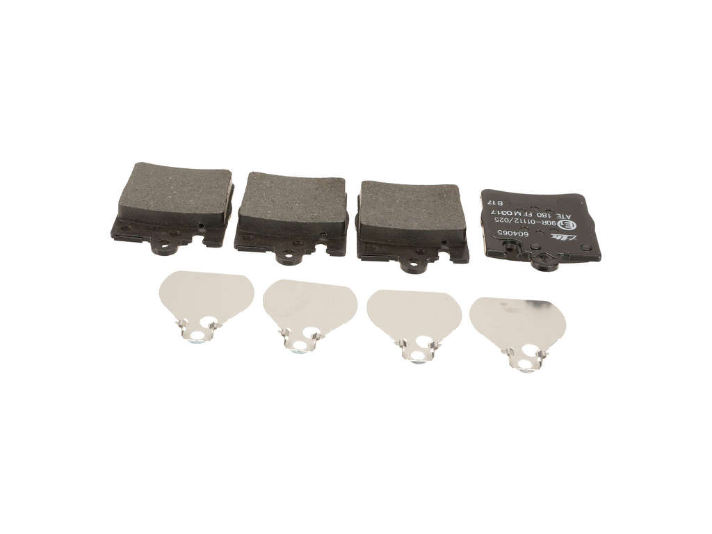 2006-2007 Mercedes-Benz C280 Disc Brake Pad Set - Rear (ATE)