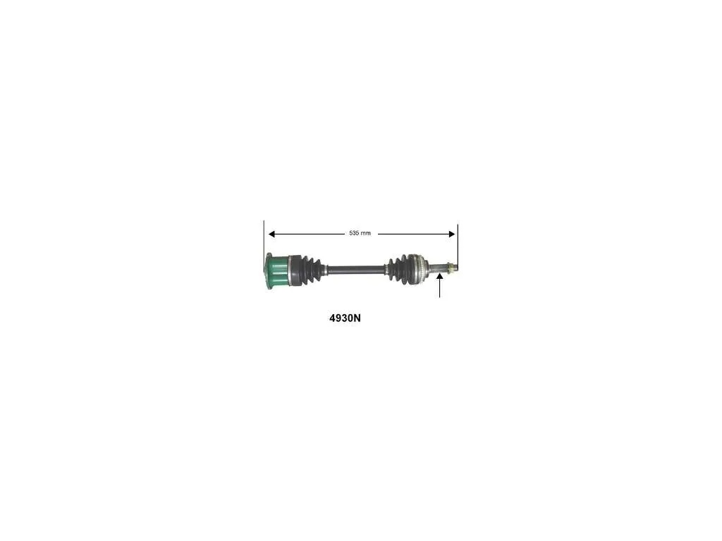 1983-1991 Toyota Camry CV Axle Assembly - Front or Front Left or Front Right (Autopart International)