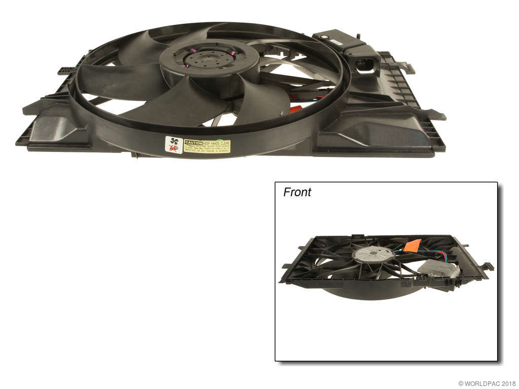 2003-2004 Mercedes-Benz CLK320 Engine Cooling Fan Assembly (VDO)