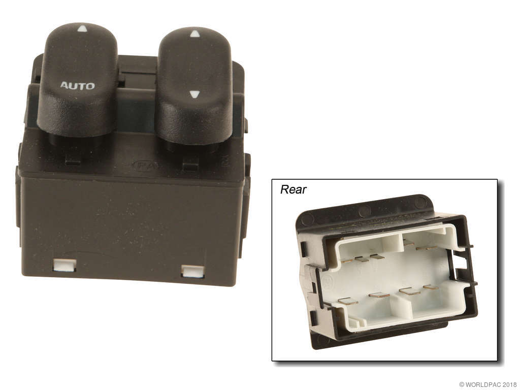 2000-2001 Ford F-550 Super Duty Door Window Switch - Front Left (Motorcraft)