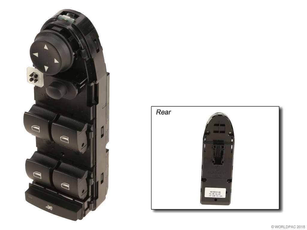 2008-2014 BMW X6 Door Window Switch - Front Left (Genuine)