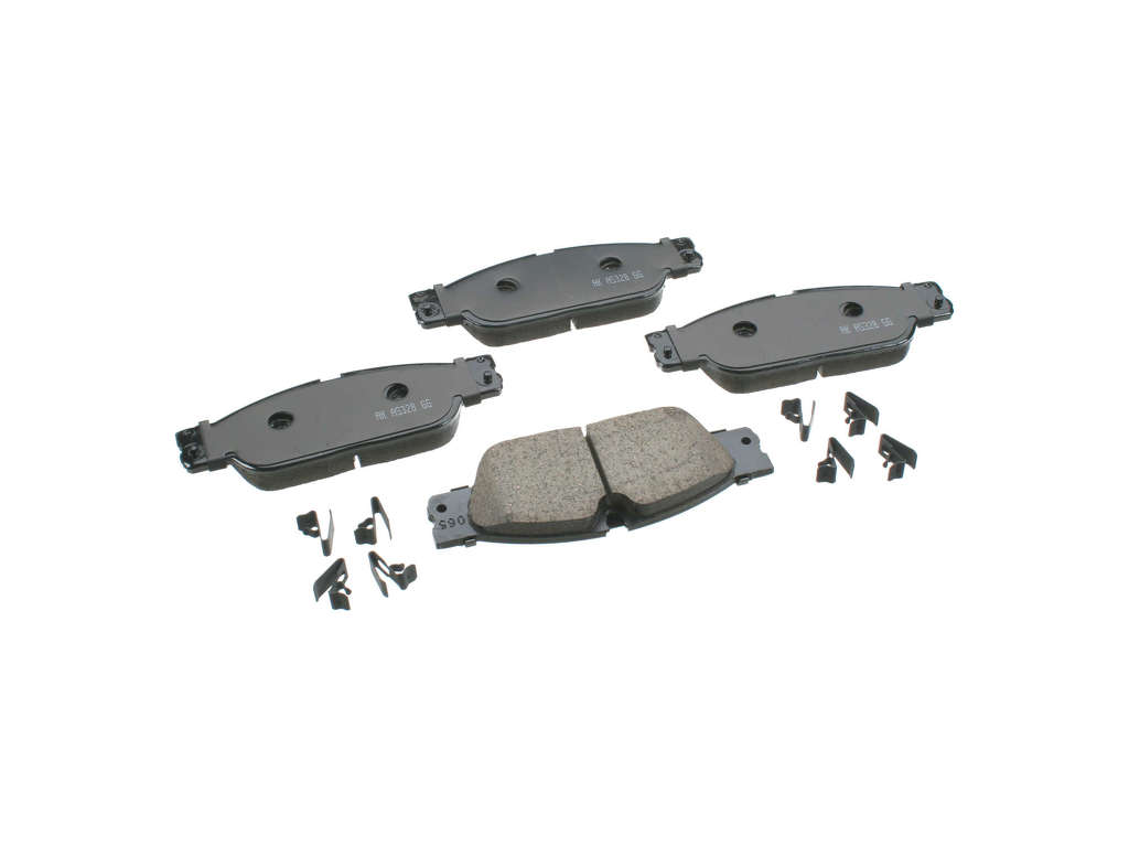 2003-2005 Jaguar S-Type Disc Brake Pad Set - Front (Akebono)