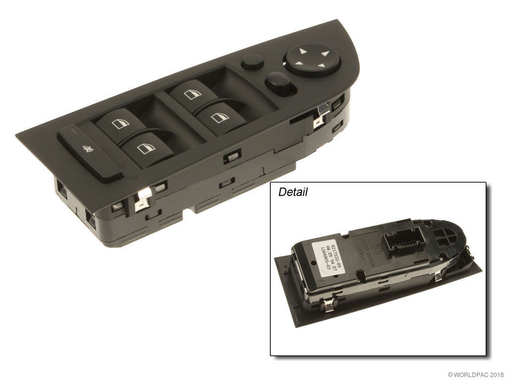 2007-2012 BMW 328i Door Window Switch - Front Left (Genuine)