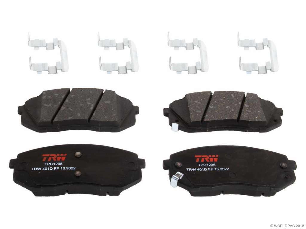 2014-2016 Kia Cadenza Disc Brake Pad Set - Front (TRW)